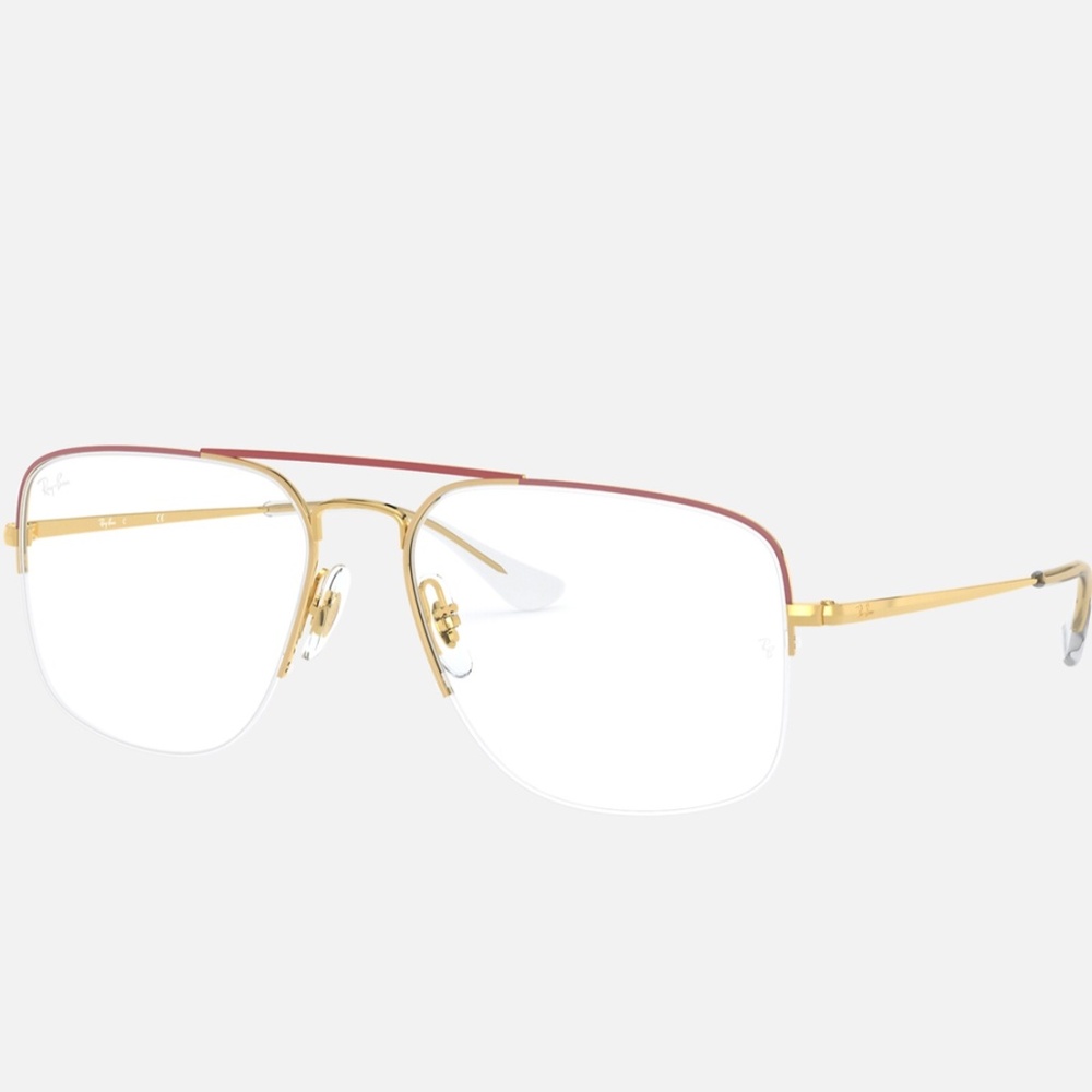 Ray Ban 6441 3050 59 Polished Bordeaux Eyeglasses RX6441